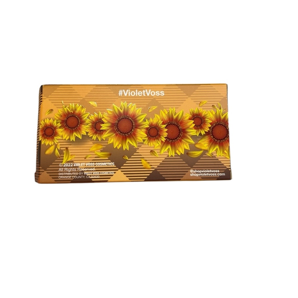 NIB Violet Voss Golden Sunflower Eyeshadow Palette Makeup - Picture 5 of 8
